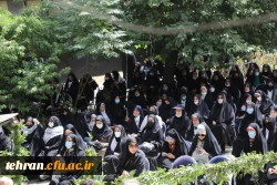 مراسم تشییع و تدفین شهید خوشنام گمنام در مرکز شهید شرافت 7