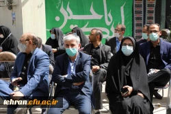 مراسم تشییع و تدفین شهید خوشنام گمنام در مرکز شهید شرافت 10