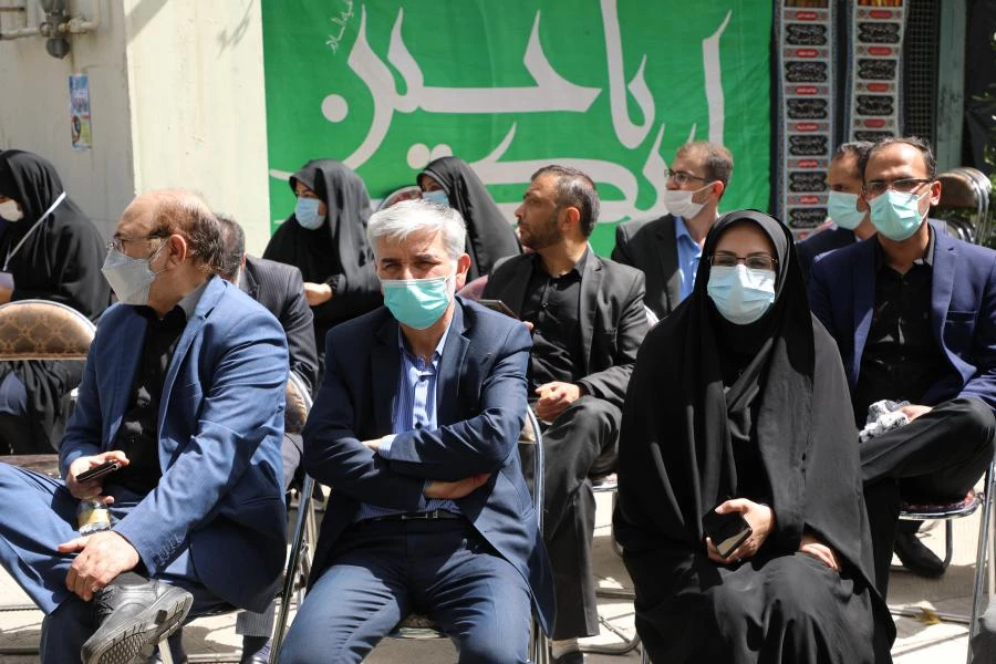 مراسم تشییع و تدفین شهید خوشنام گمنام در مرکز شهید شرافت 10