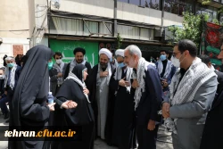 مراسم تشییع و تدفین شهید خوشنام گمنام در مرکز شهید شرافت 11