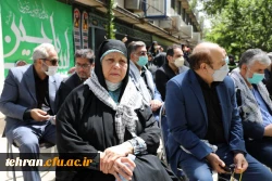 مراسم تشییع و تدفین شهید خوشنام گمنام در مرکز شهید شرافت 13