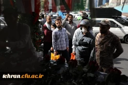 مراسم تشییع و تدفین شهید خوشنام گمنام در مرکز شهید شرافت 17