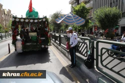 مراسم تشییع و تدفین شهید خوشنام گمنام در مرکز شهید شرافت 44