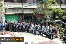 مراسم تشییع و تدفین شهید خوشنام گمنام در مرکز شهید شرافت 31