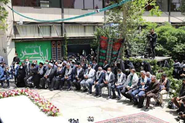 مراسم تشییع و تدفین شهید خوشنام گمنام در مرکز شهید شرافت 31