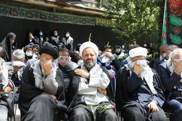 مراسم تشییع و تدفین شهید خوشنام گمنام در مرکز شهید شرافت 36