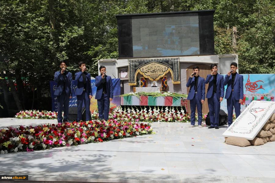 مراسم تشییع و تدفین شهید خوشنام گمنام در مرکز شهید شرافت 40