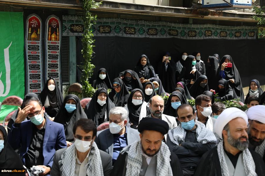 مراسم تشییع و تدفین شهید خوشنام گمنام در مرکز شهید شرافت 48