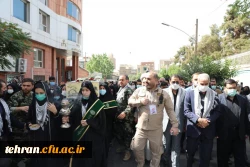 مراسم تشییع و تدفین شهید خوشنام گمنام در مرکز شهید شرافت 50