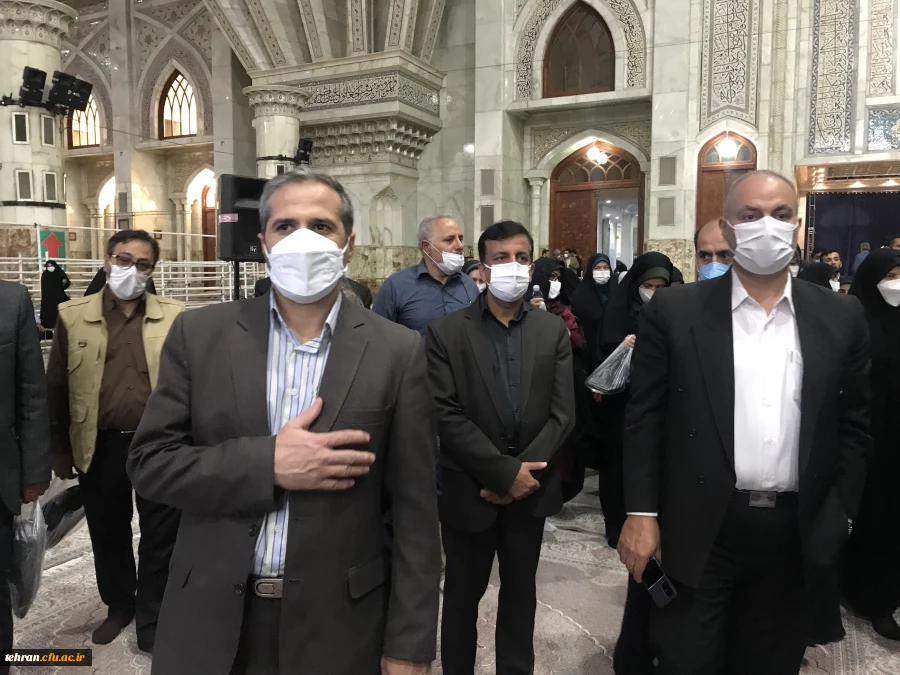 تجدید میثاق خانواده دانشگاه فرهنگیان با آرمان های امام خمینی(ره) و تجدید بیعت با رهبر معظم انقلاب اسلامی (مدظله العالی) به روایت تصویر 5