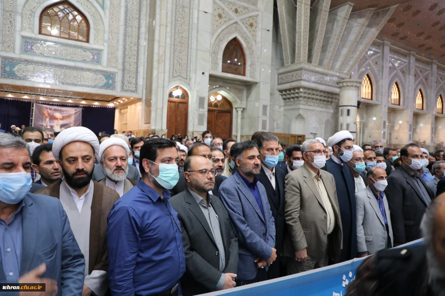 تجدید میثاق خانواده دانشگاه فرهنگیان با آرمان های امام خمینی(ره) و تجدید بیعت با رهبر معظم انقلاب اسلامی (مدظله العالی) به روایت تصویر 15