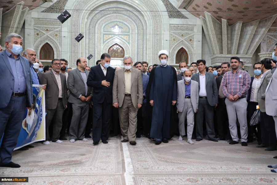 تجدید میثاق خانواده دانشگاه فرهنگیان با آرمان های امام خمینی(ره) و تجدید بیعت با رهبر معظم انقلاب اسلامی (مدظله العالی) به روایت تصویر 18