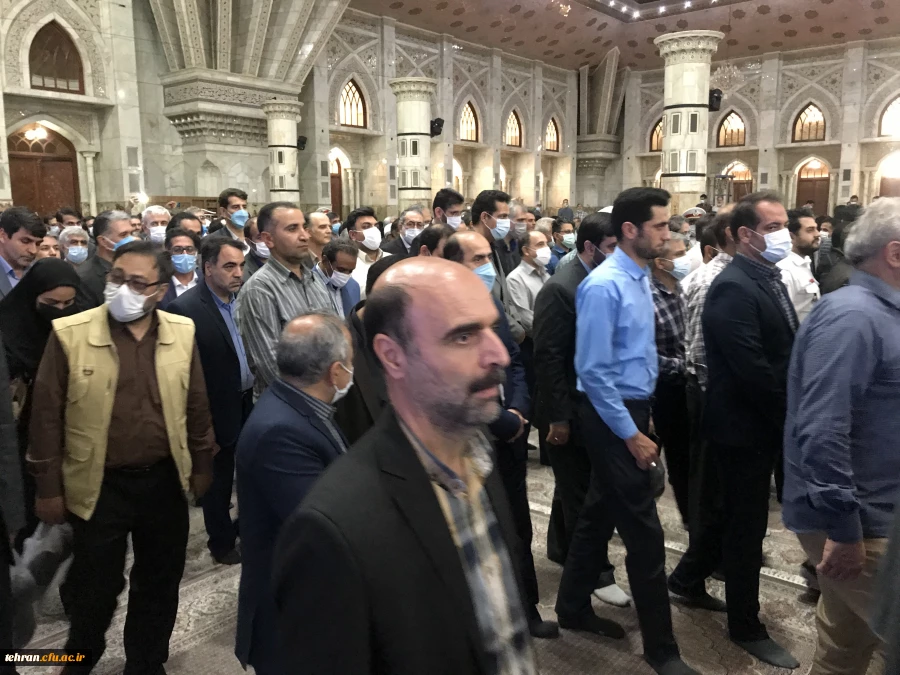 تجدید میثاق خانواده دانشگاه فرهنگیان با آرمان های امام خمینی(ره) و تجدید بیعت با رهبر معظم انقلاب اسلامی (مدظله العالی) به روایت تصویر 20