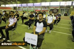 افتتاحیه مسابقات ورزشی پسران منطقه یک دانشگاه ها و موسسات آموزش عالی در پردیس نسیبه 8