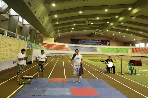 افتتاحیه مسابقات ورزشی پسران منطقه یک دانشگاه ها و موسسات آموزش عالی در پردیس نسیبه 10
