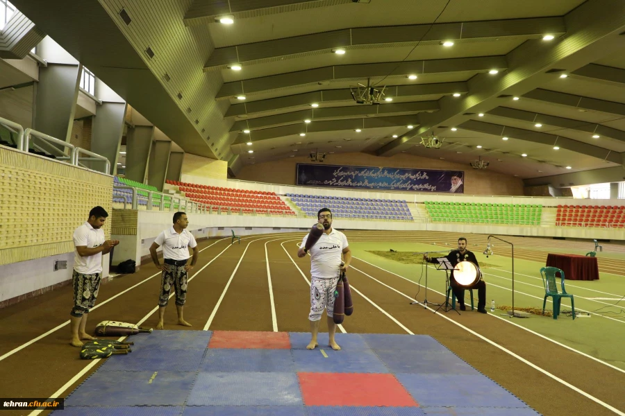 افتتاحیه مسابقات ورزشی پسران منطقه یک دانشگاه ها و موسسات آموزش عالی در پردیس نسیبه 10