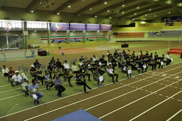 افتتاحیه مسابقات ورزشی پسران منطقه یک دانشگاه ها و موسسات آموزش عالی در پردیس نسیبه 15