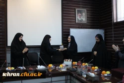 مراسم تکریم و معارفه معاونت آموزشی، فرهنگی و پژوهشی پردیس نسیبه 7