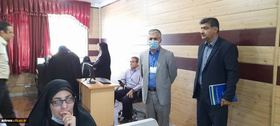 آزمون حضوری، الکترونیکی مهارت آموزان در پردیس ها و مراکز استان تهران برگزار شد 4