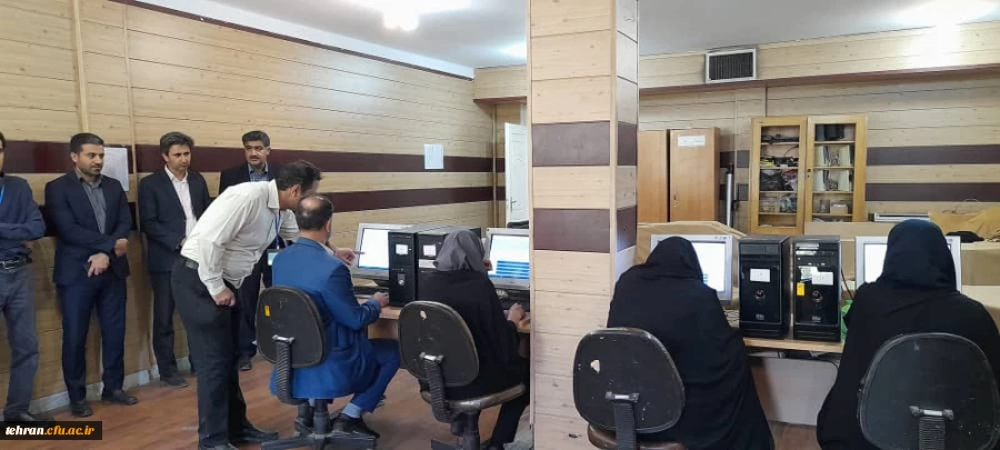 آزمون حضوری، الکترونیکی مهارت آموزان در پردیس ها و مراکز استان تهران برگزار شد 5