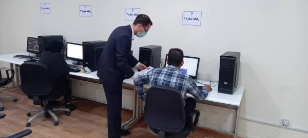 آزمون حضوری، الکترونیکی مهارت آموزان در پردیس ها و مراکز استان تهران برگزار شد 12