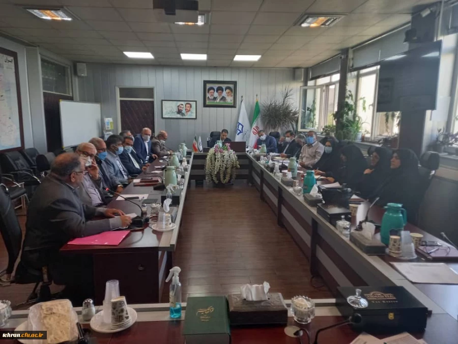 جلسه شورای مدیریت استان تهران با هیات رئیسه دانشگاه فرهنگیان  2