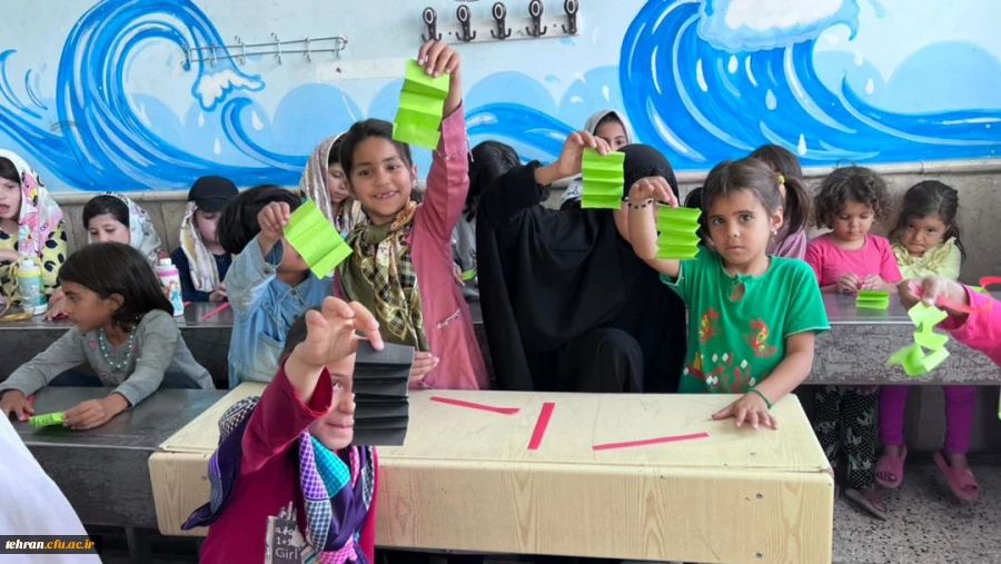 اردوی جهادی دانشجویان خواهر دانشگاه فرهنگیان تهران 2