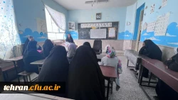 اردوی جهادی دانشجویان خواهر دانشگاه فرهنگیان تهران 5