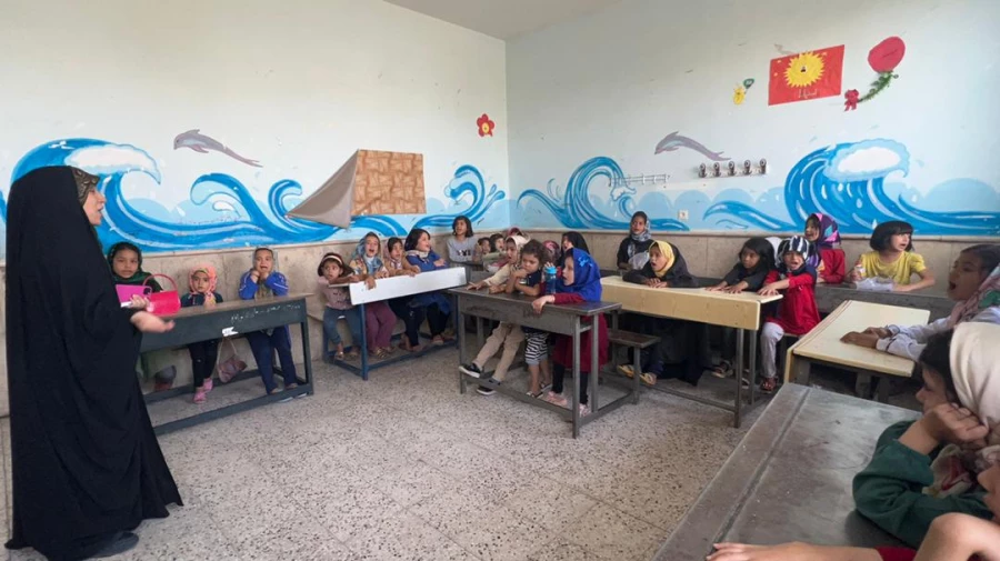 اردوی جهادی دانشجویان خواهر دانشگاه فرهنگیان تهران 7