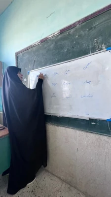 اردوی جهادی دانشجویان خواهر دانشگاه فرهنگیان تهران 8