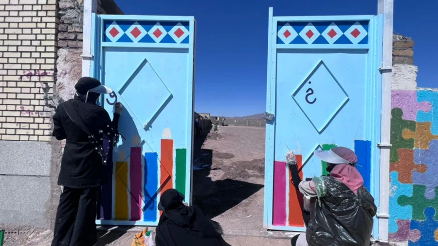 اردوی جهادی دانشجویان خواهر دانشگاه فرهنگیان تهران 15