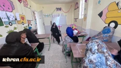 اردوی جهادی دانشجویان خواهر دانشگاه فرهنگیان تهران 16