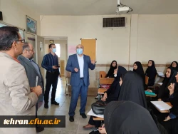 بازدید دکتر بلاغی از روند مصاحبه داوطلبان ورود به دانشگاه فرهنگیان و کلاس های مهارت آموزان ماده 28 2