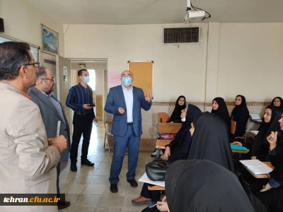 بازدید دکتر بلاغی از روند مصاحبه داوطلبان ورود به دانشگاه فرهنگیان و کلاس های مهارت آموزان ماده 28
