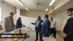 بازدید دکتر بلاغی از روند مصاحبه داوطلبان ورود به دانشگاه فرهنگیان و کلاس های مهارت آموزان ماده 28 3