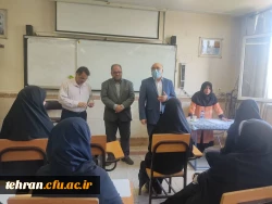 بازدید دکتر بلاغی از روند مصاحبه داوطلبان ورود به دانشگاه فرهنگیان و کلاس های مهارت آموزان ماده 28 6