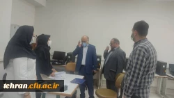 بازدید دکتر بلاغی از روند مصاحبه داوطلبان ورود به دانشگاه فرهنگیان و کلاس های مهارت آموزان ماده 28 7