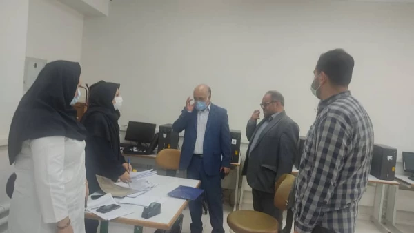 بازدید دکتر بلاغی از روند مصاحبه داوطلبان ورود به دانشگاه فرهنگیان و کلاس های مهارت آموزان ماده 28 7