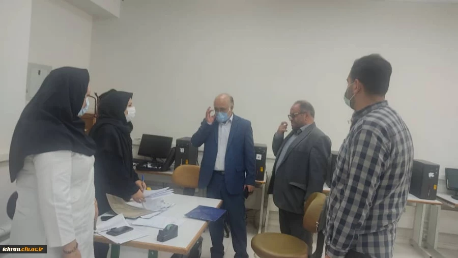 بازدید دکتر بلاغی از روند مصاحبه داوطلبان ورود به دانشگاه فرهنگیان و کلاس های مهارت آموزان ماده 28 7