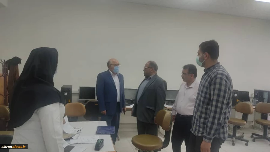 بازدید دکتر بلاغی از روند مصاحبه داوطلبان ورود به دانشگاه فرهنگیان و کلاس های مهارت آموزان ماده 28 8