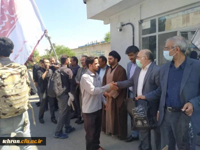 با حضور دکتر بلاغی:

اعزام اولین کاروان دانشجویی دانشگاه فرهنگیان استان تهران به مراسم پیاده روی اربعین