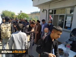 اعزام اولین کاروان دانشجویی دانشگاه فرهنگیان استان تهران به مراسم پیاده روی اربعین 4