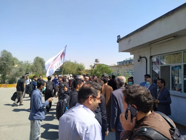 اعزام اولین کاروان دانشجویی دانشگاه فرهنگیان استان تهران به مراسم پیاده روی اربعین 6