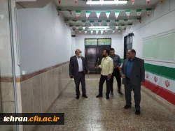 بازدید سرپرست مدیریت امور پردیس های استان تهران از دبیرستان ملاصدرا شهرری 4