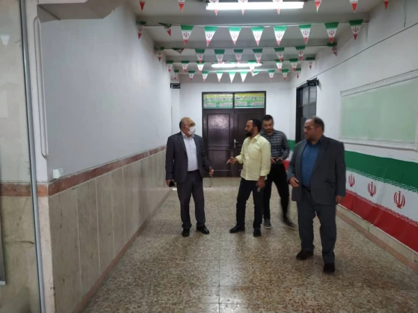 بازدید سرپرست مدیریت امور پردیس های استان تهران از دبیرستان ملاصدرا شهرری 4