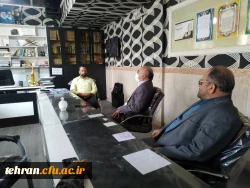 بازدید سرپرست مدیریت امور پردیس های استان تهران از دبیرستان ملاصدرا شهرری 6