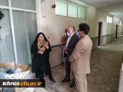 بازدید دکتر بلاغی از مرکز شهید منتظری 2