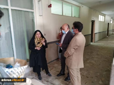 بازدید دکتر بلاغی از مرکز شهید منتظری