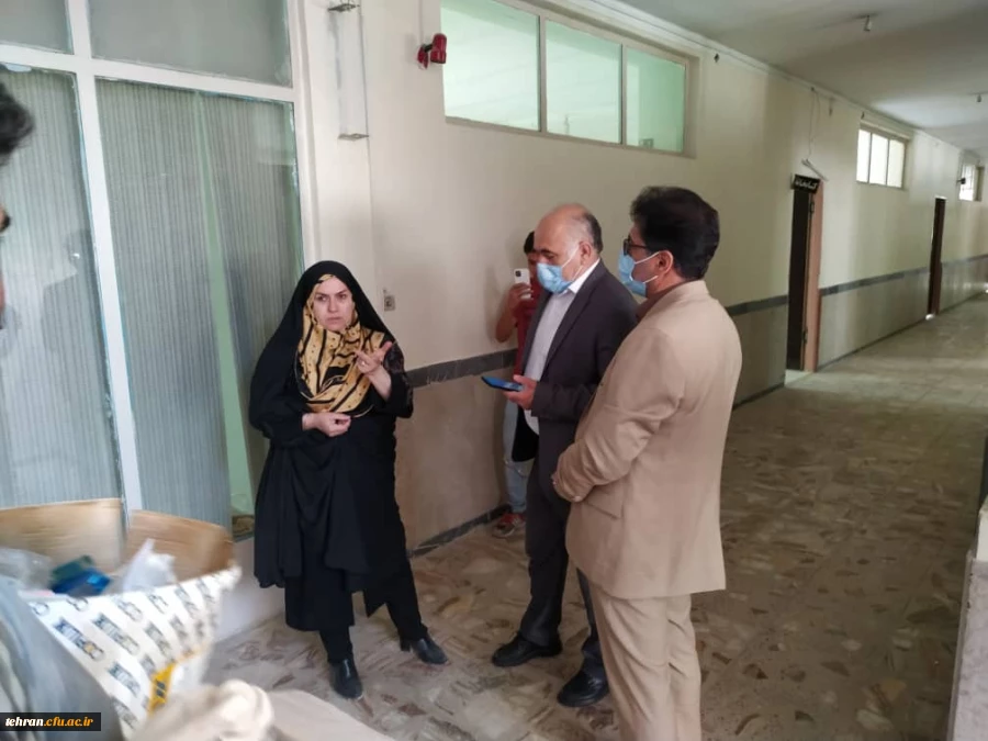 بازدید دکتر بلاغی از مرکز شهید منتظری 2