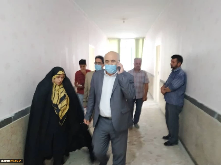 بازدید دکتر بلاغی از مرکز شهید منتظری 4